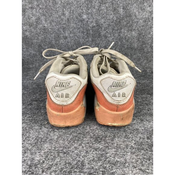 Nike Air Max 90 Leather Youth 5 SE White Aura Light Madder Root GS DM0956-100 - Picture 5 of 7